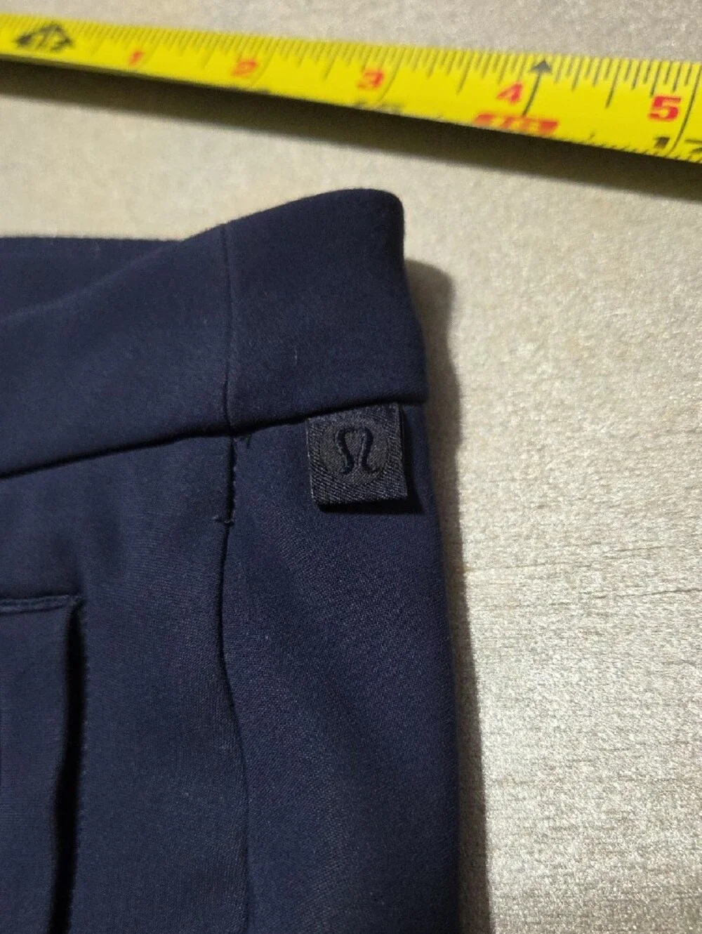 lululemon athletica Navy Straight-Leg Performance Pants